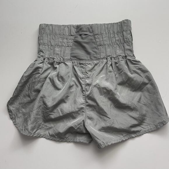 Free People Movement The Way Home Shorts Hottie Hot Run Women’s Size Small Gray - Picture 3 of 11
